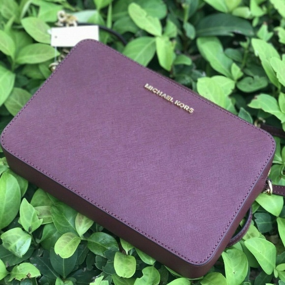 Michael Kors Jet Set EW LG leather Bag Wallet set - Picture 2 of 7